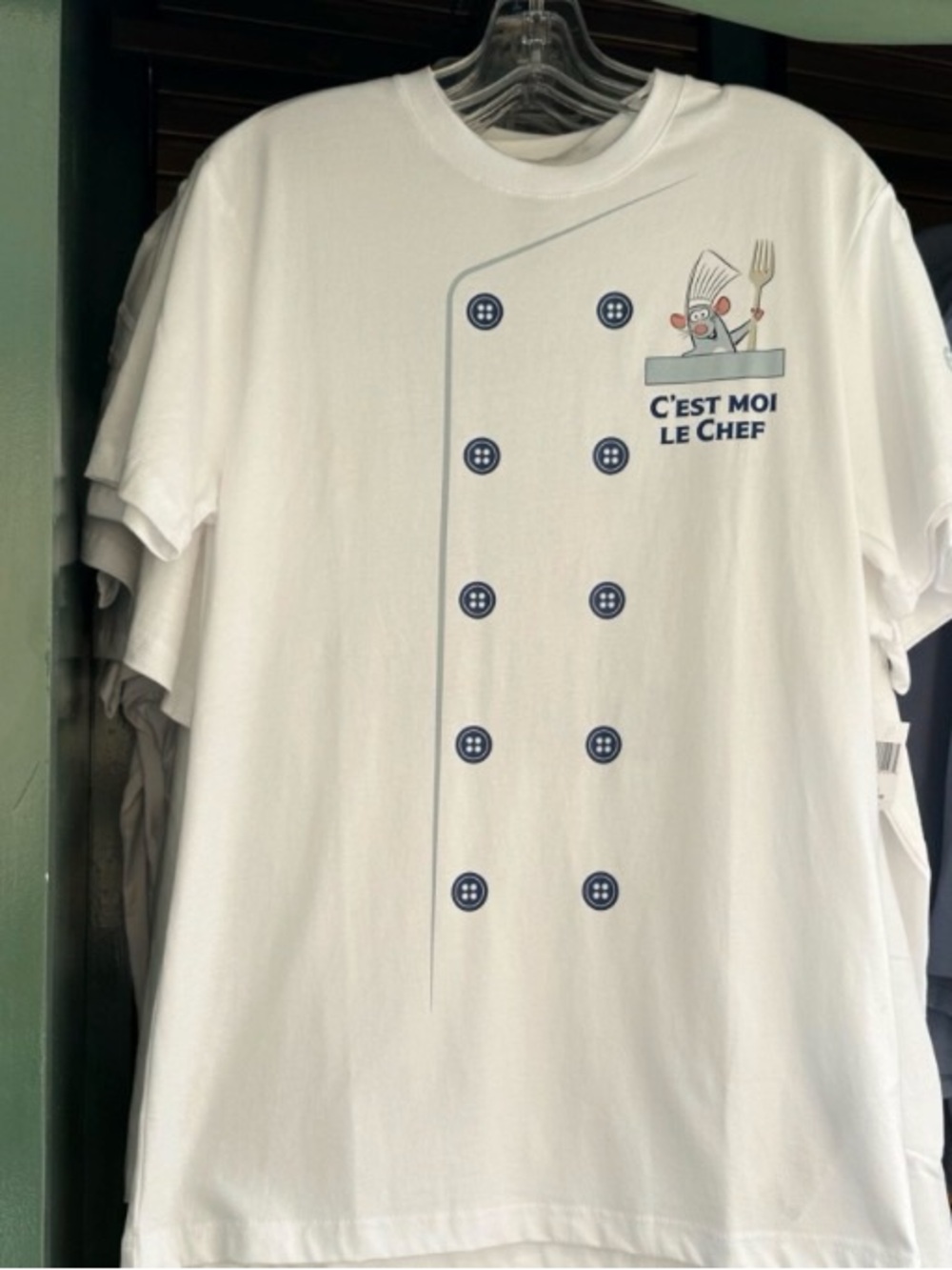 Disney Epcot Ratatouille chef coat t-shirt - Picture 6 of 6